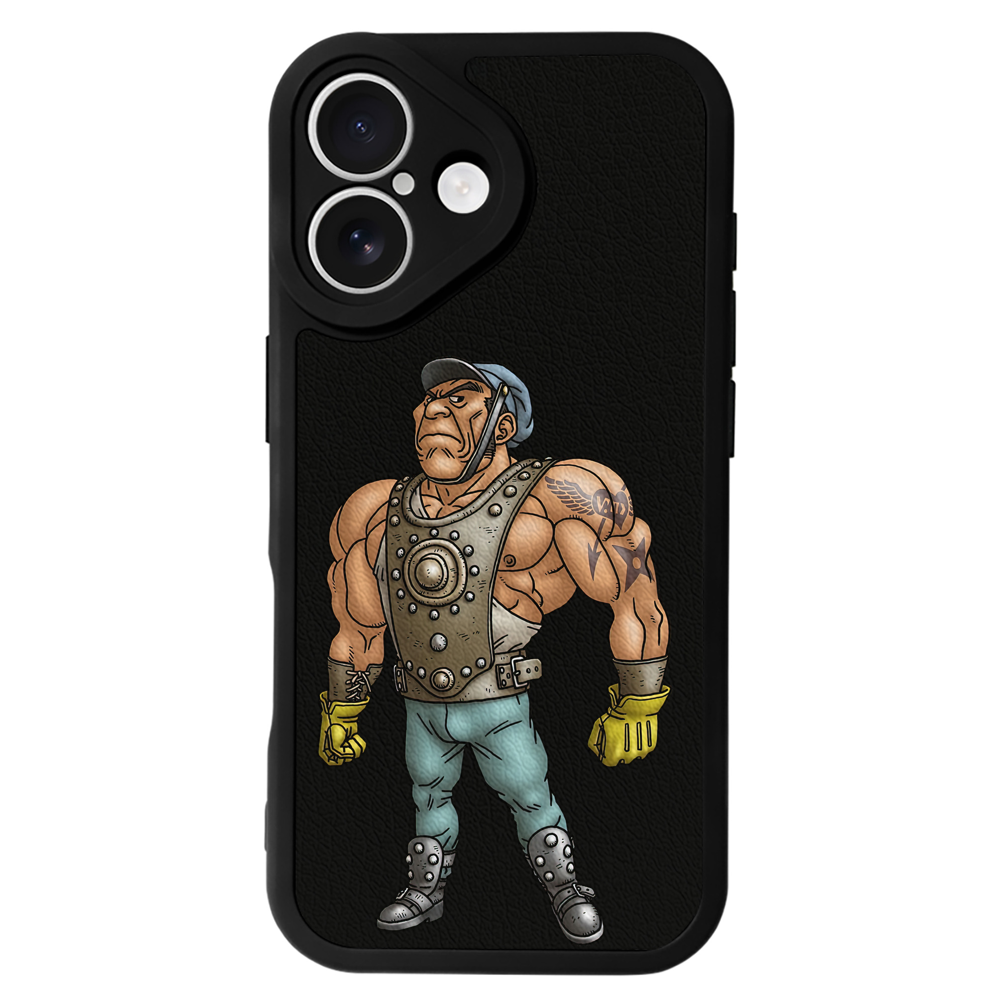 （画像用） ドラゴンクエスト Doragon Kuesuto Dragon Quest 【iPhone 16シリーズ対応】シリコンスマホケース（レザー調） 材質：シリコン